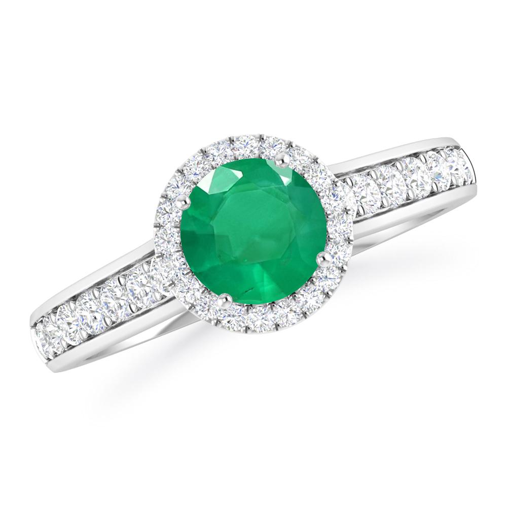 White Gold - Emerald