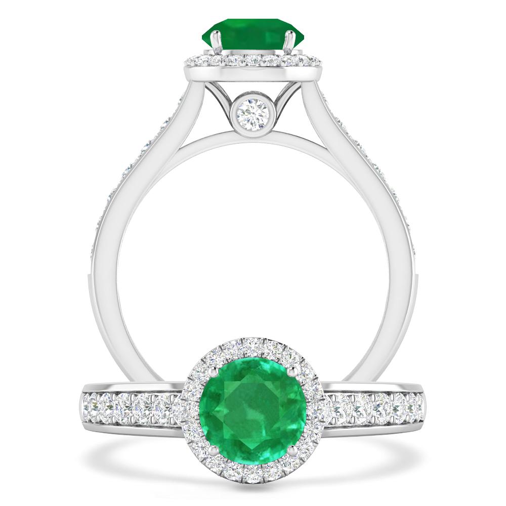 White Gold - Emerald