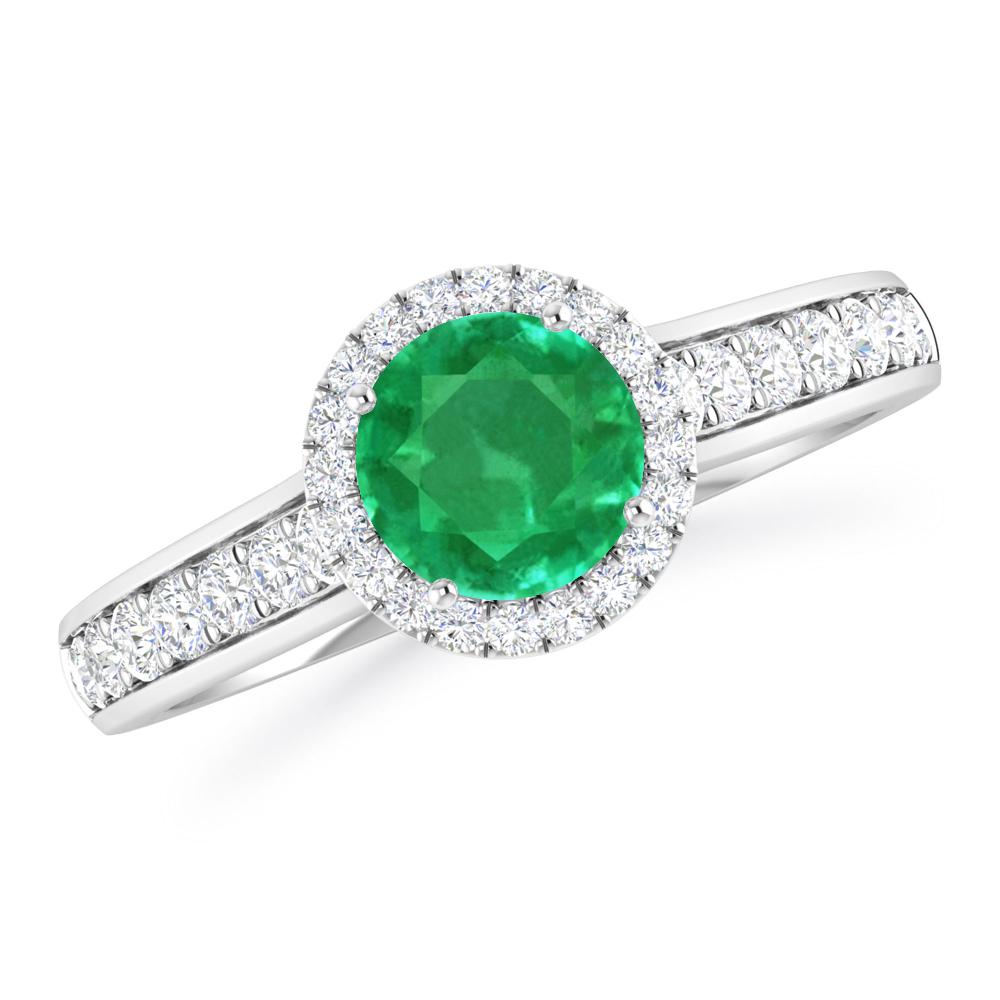 White Gold - Emerald