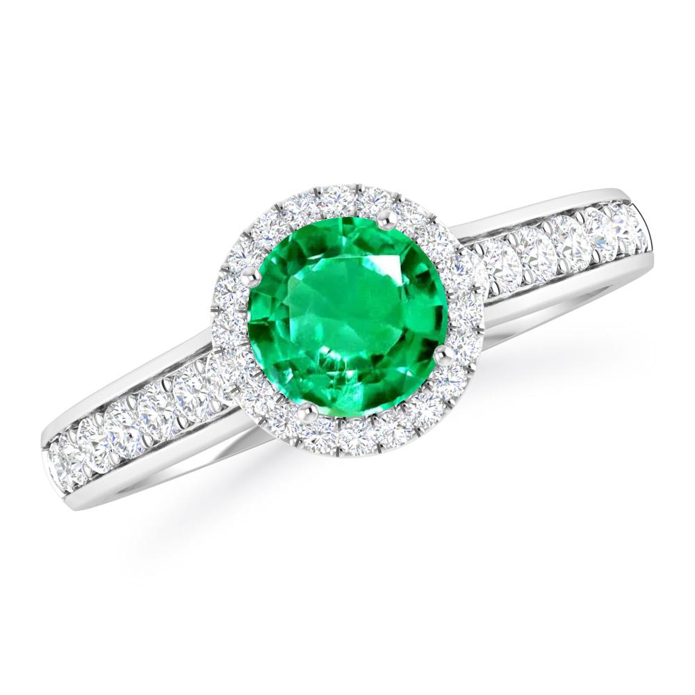 White Gold - Emerald