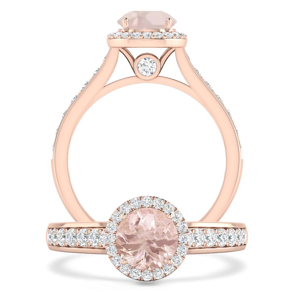 Rose Gold - Morganite