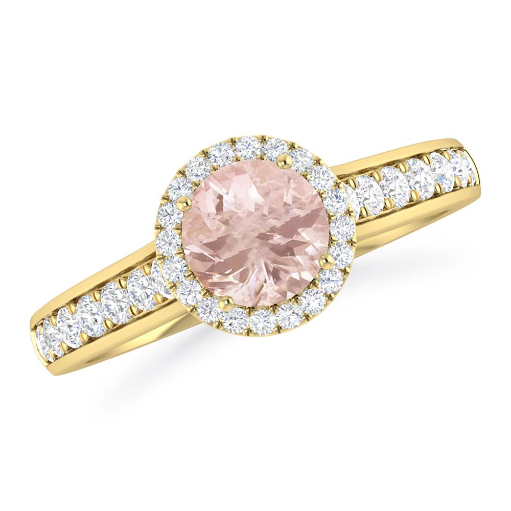 Yellow Gold - Morganite