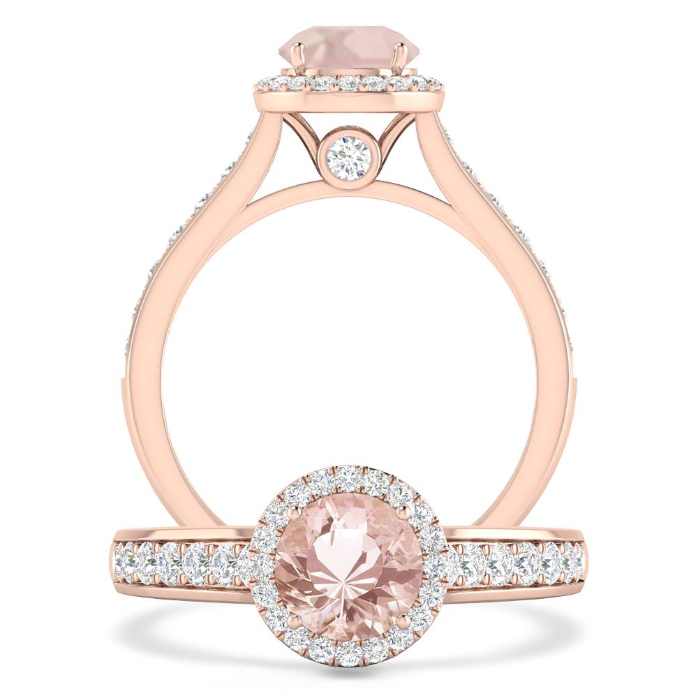 Rose Gold - Morganite