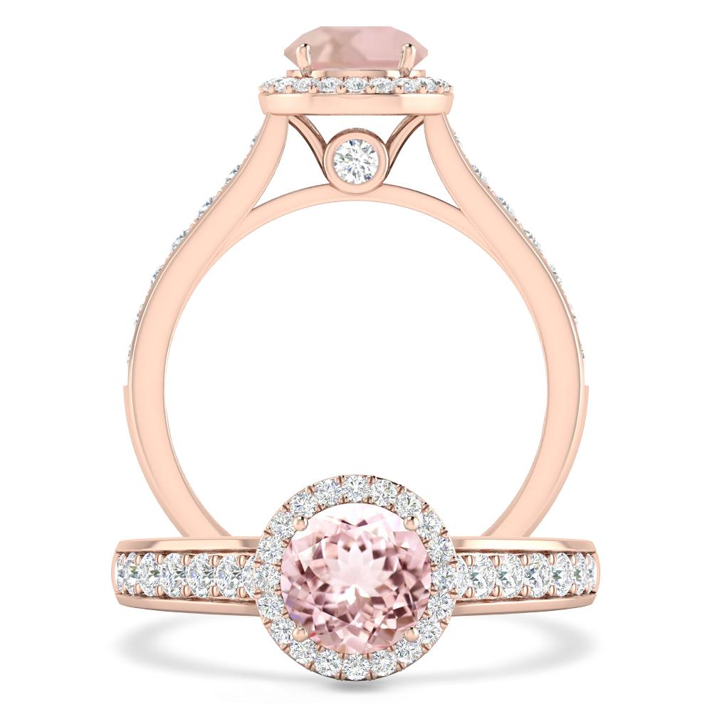 Rose Gold - Morganite