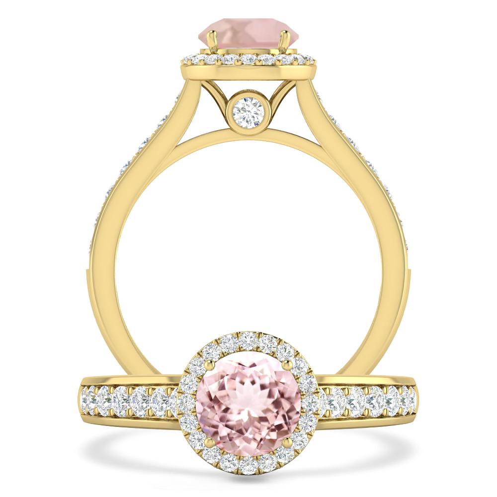 Yellow Gold - Morganite