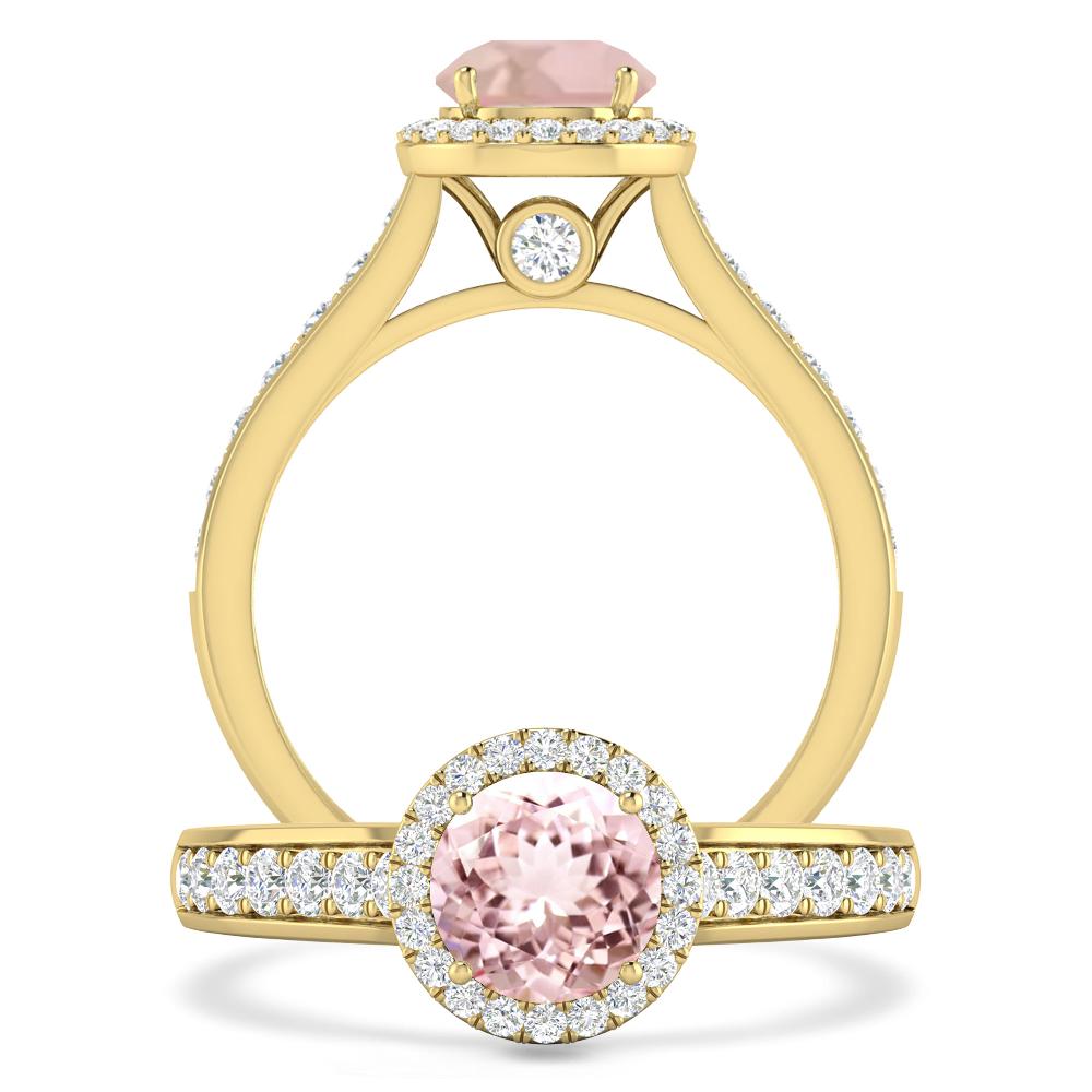 Yellow Gold - Morganite