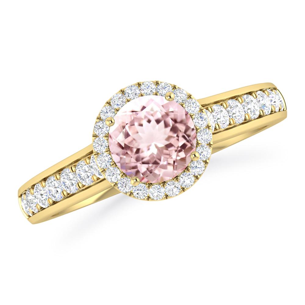 Yellow Gold - Morganite