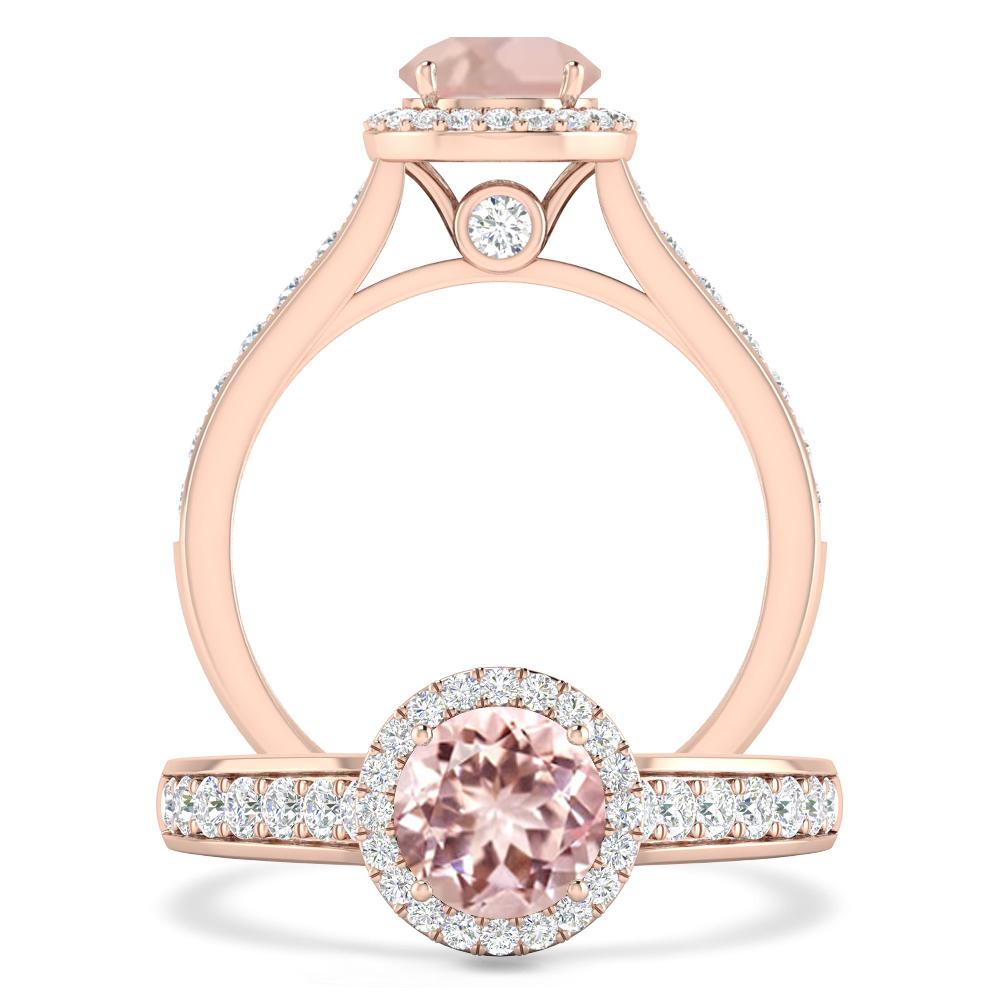 Rose Gold - Morganite