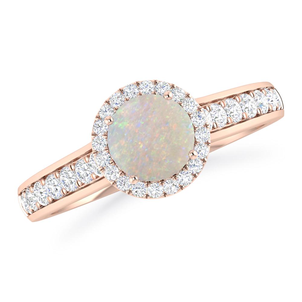 Rose Gold - Opal