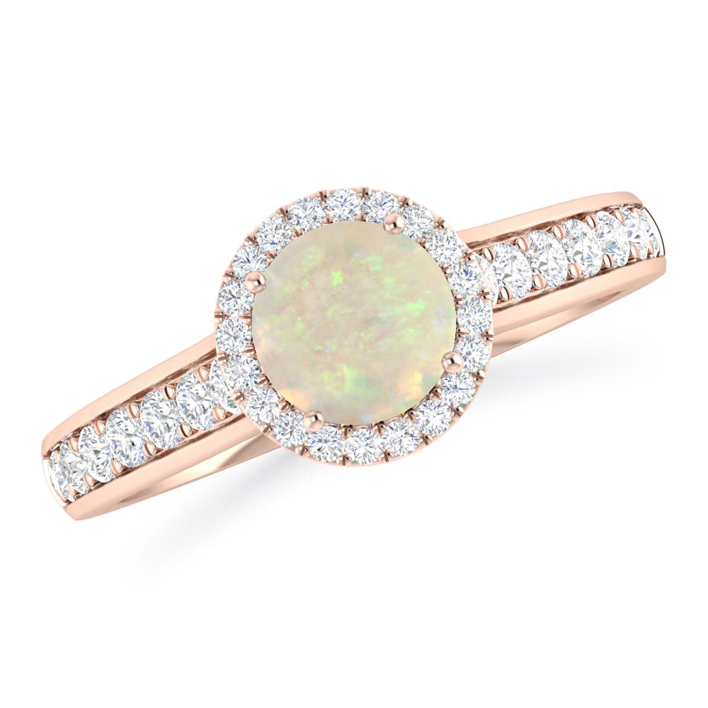 Rose Gold - Opal