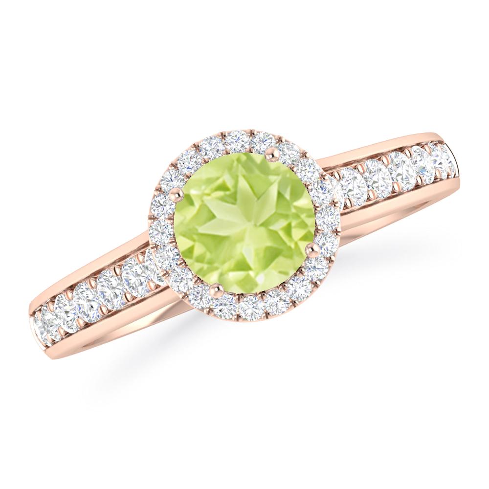 Rose Gold - Peridot