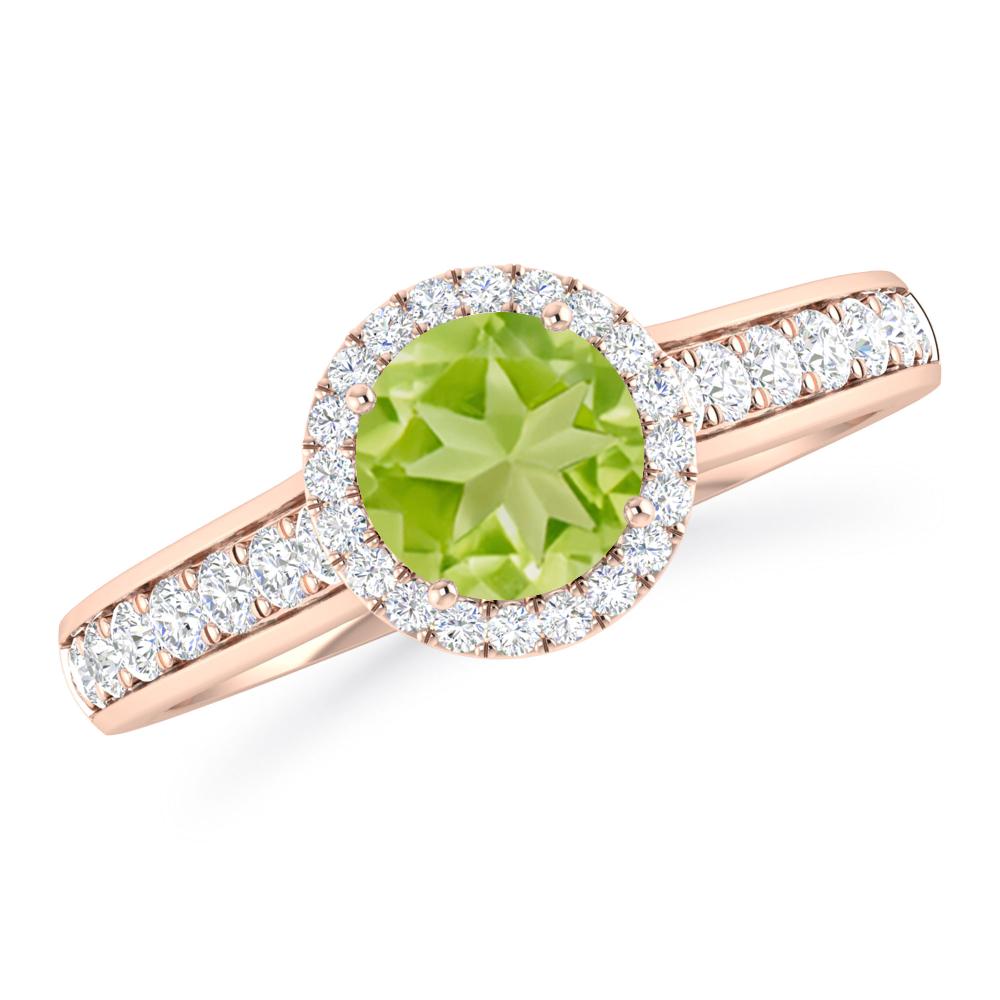 Rose Gold - Peridot