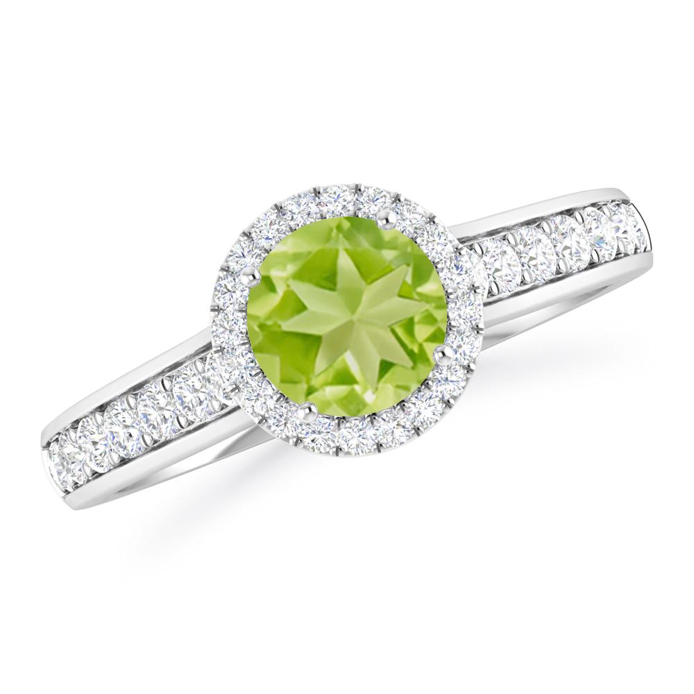 White Gold - Peridot