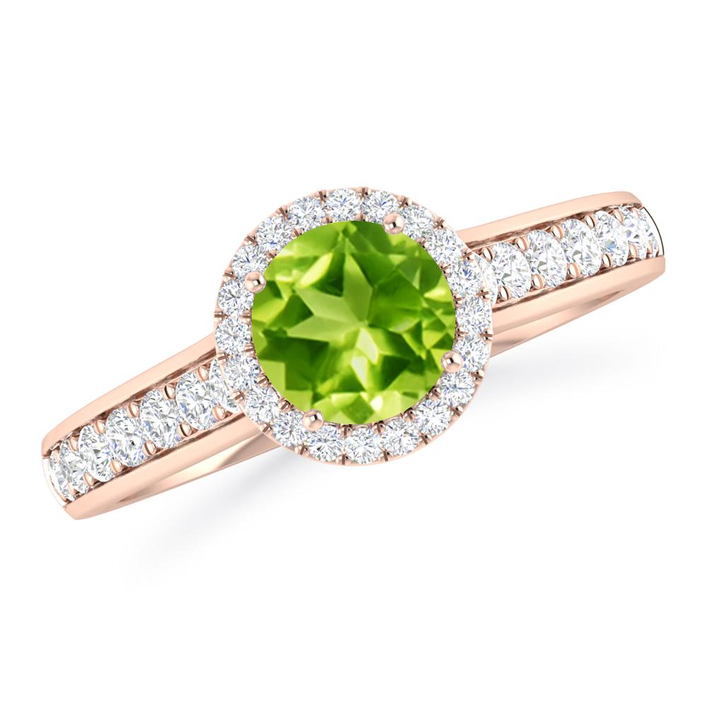 Rose Gold - Peridot