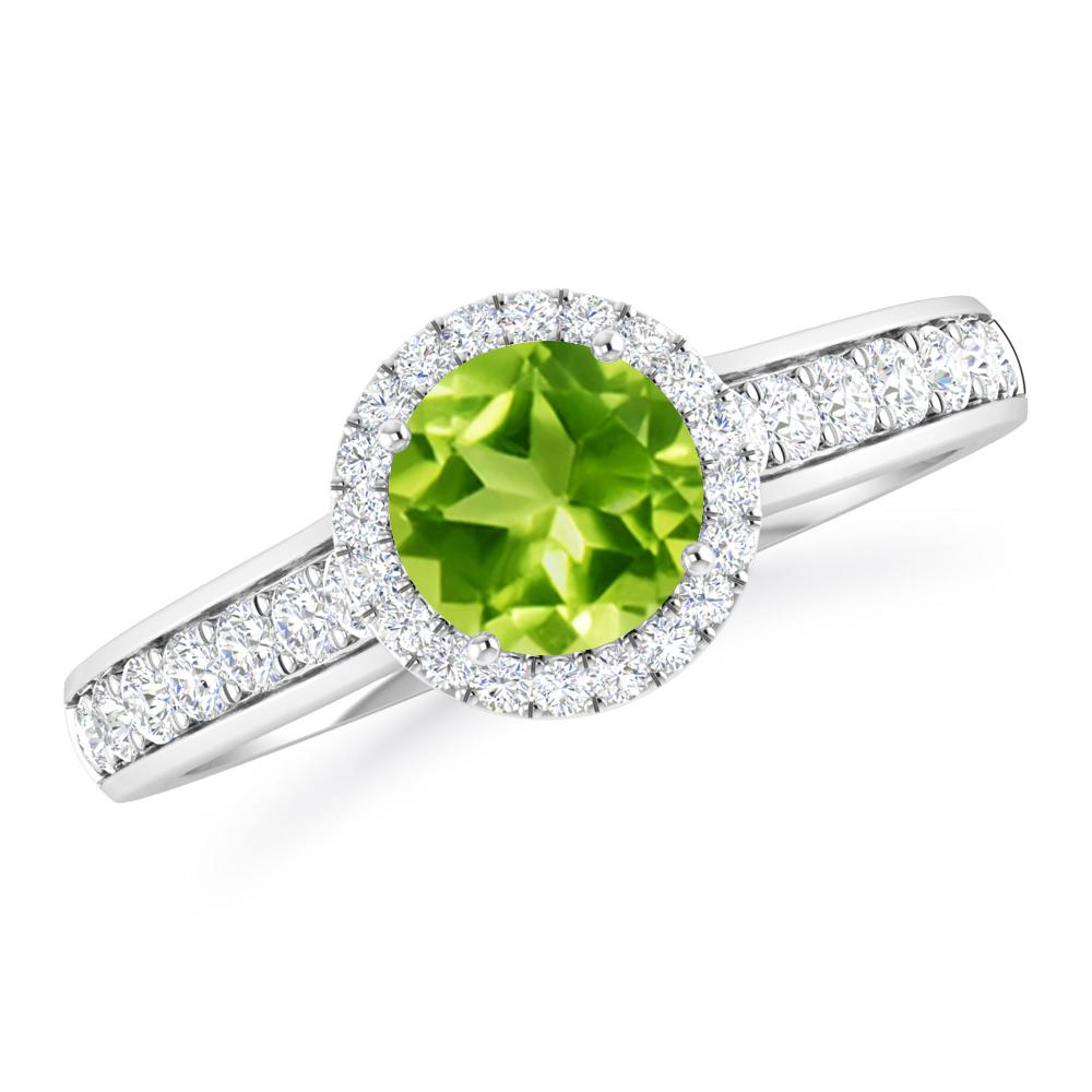 White Gold - Peridot