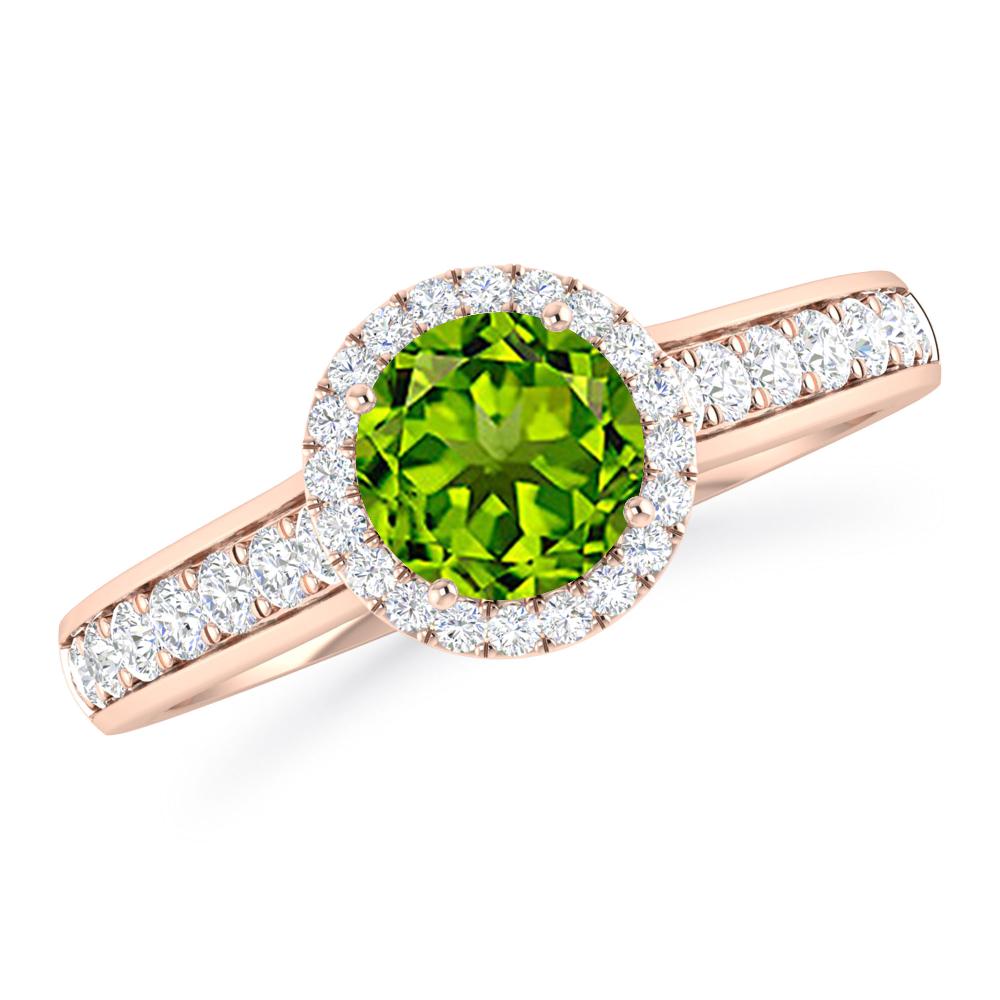 Rose Gold - Peridot