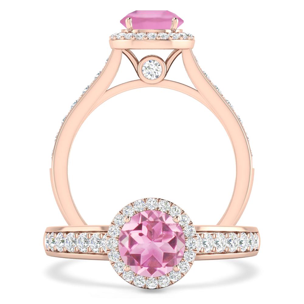 Rose Gold - Pink Tourmaline