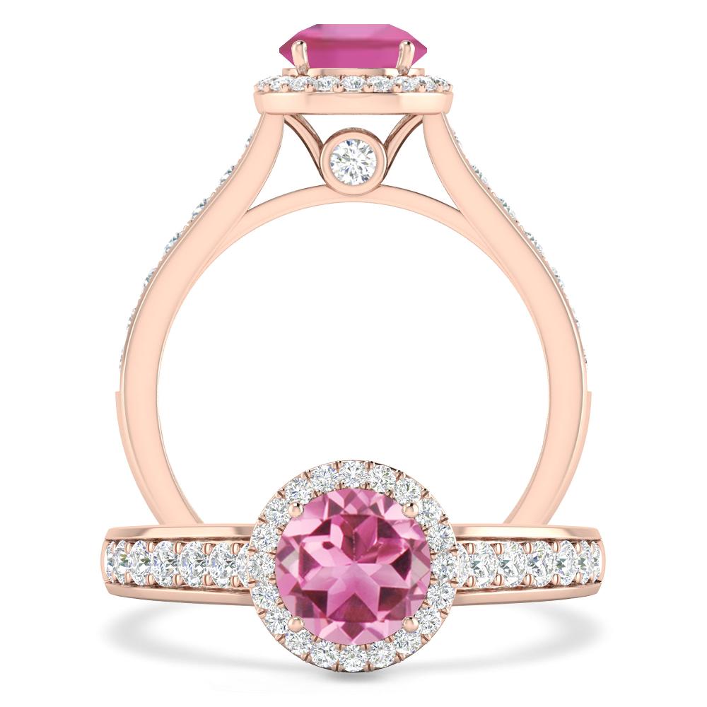 Rose Gold - Pink Tourmaline