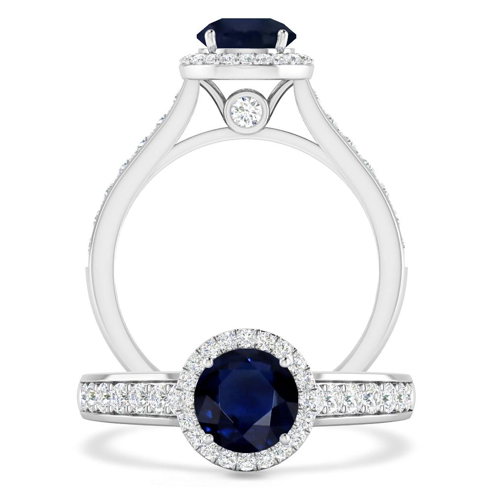 White Gold - Sapphire