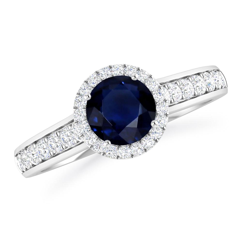 White Gold - Sapphire