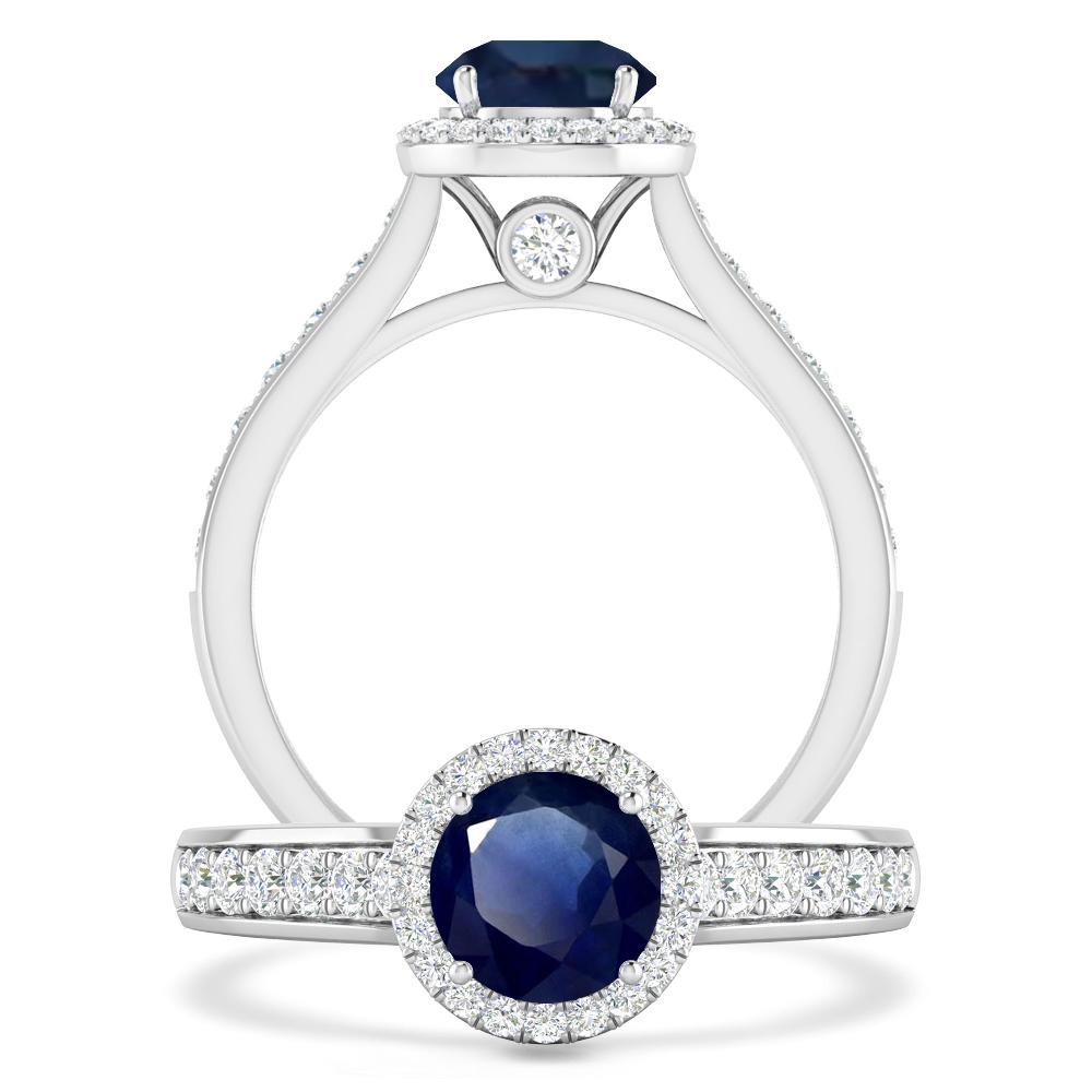 White Gold - Sapphire