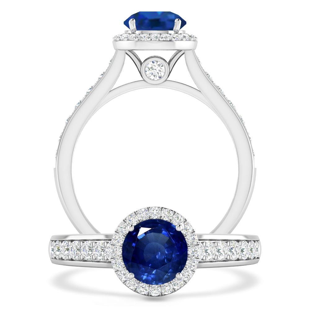 White Gold - Sapphire