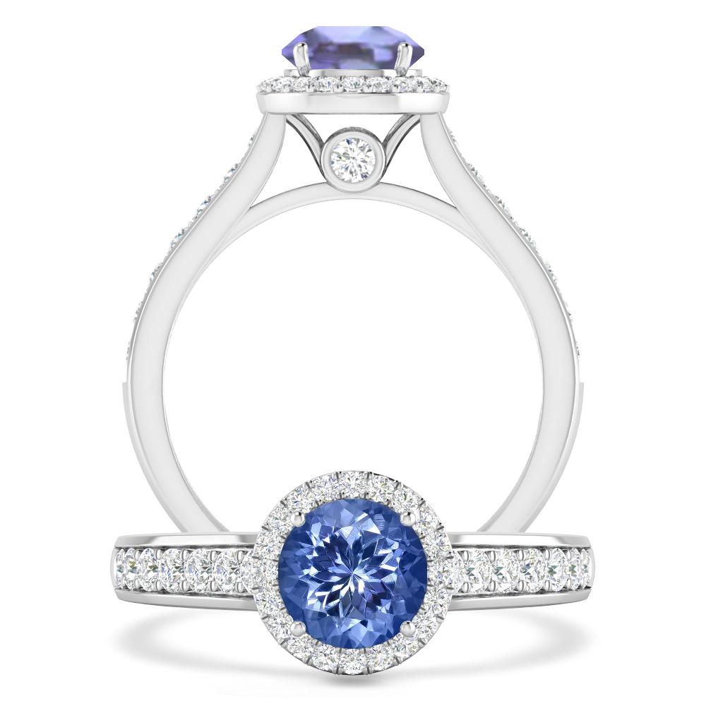 White Gold - Tanzanite