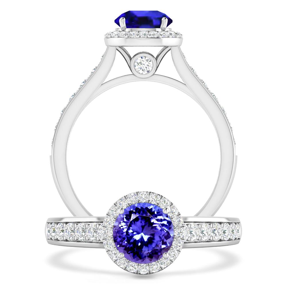 White Gold - Tanzanite