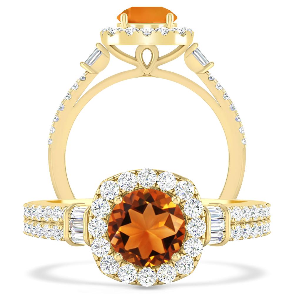 Yellow Gold - Citrine