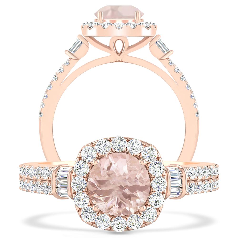 Rose Gold - Morganite