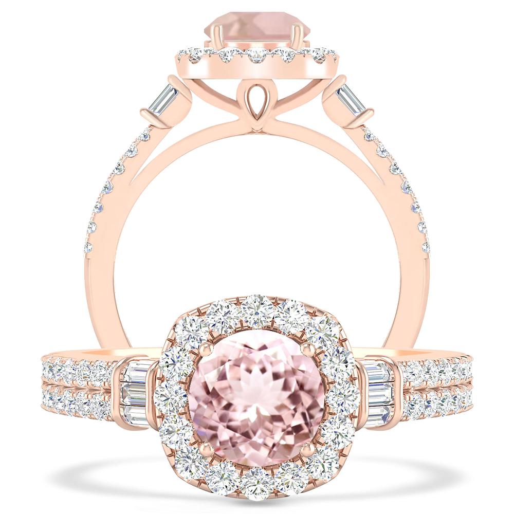 Rose Gold - Morganite