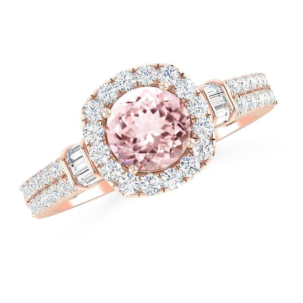 Rose Gold - Morganite