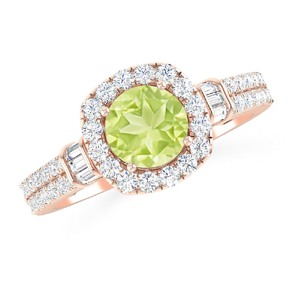 Rose Gold - Peridot