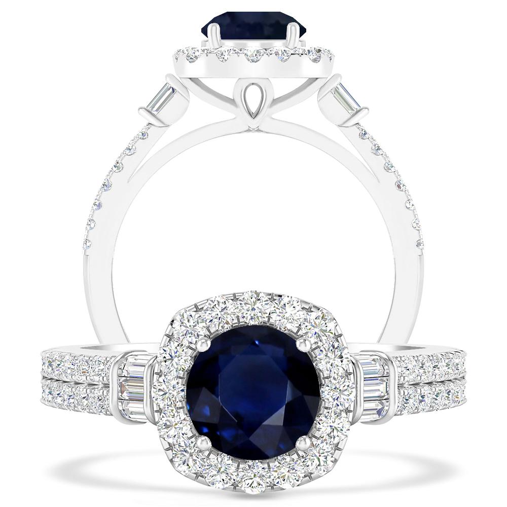 White Gold - Sapphire