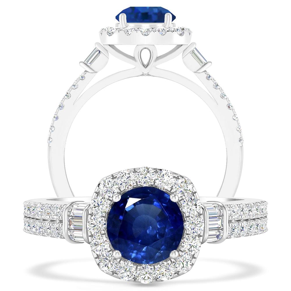 White Gold - Sapphire