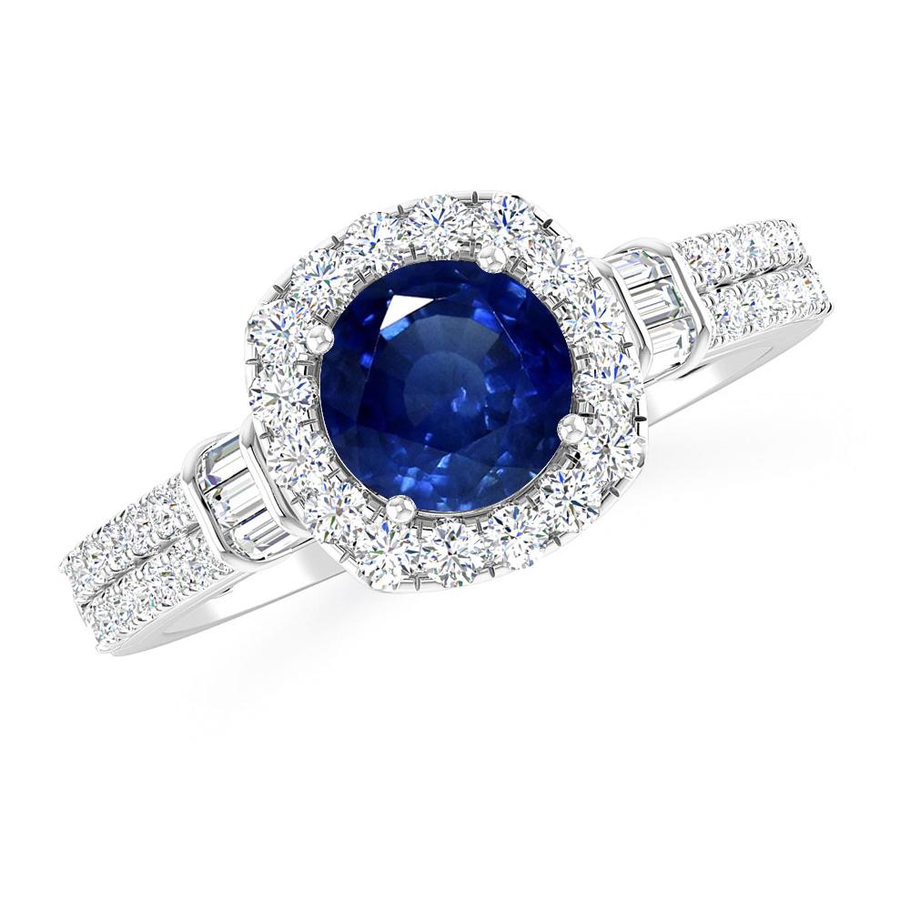 White Gold - Sapphire