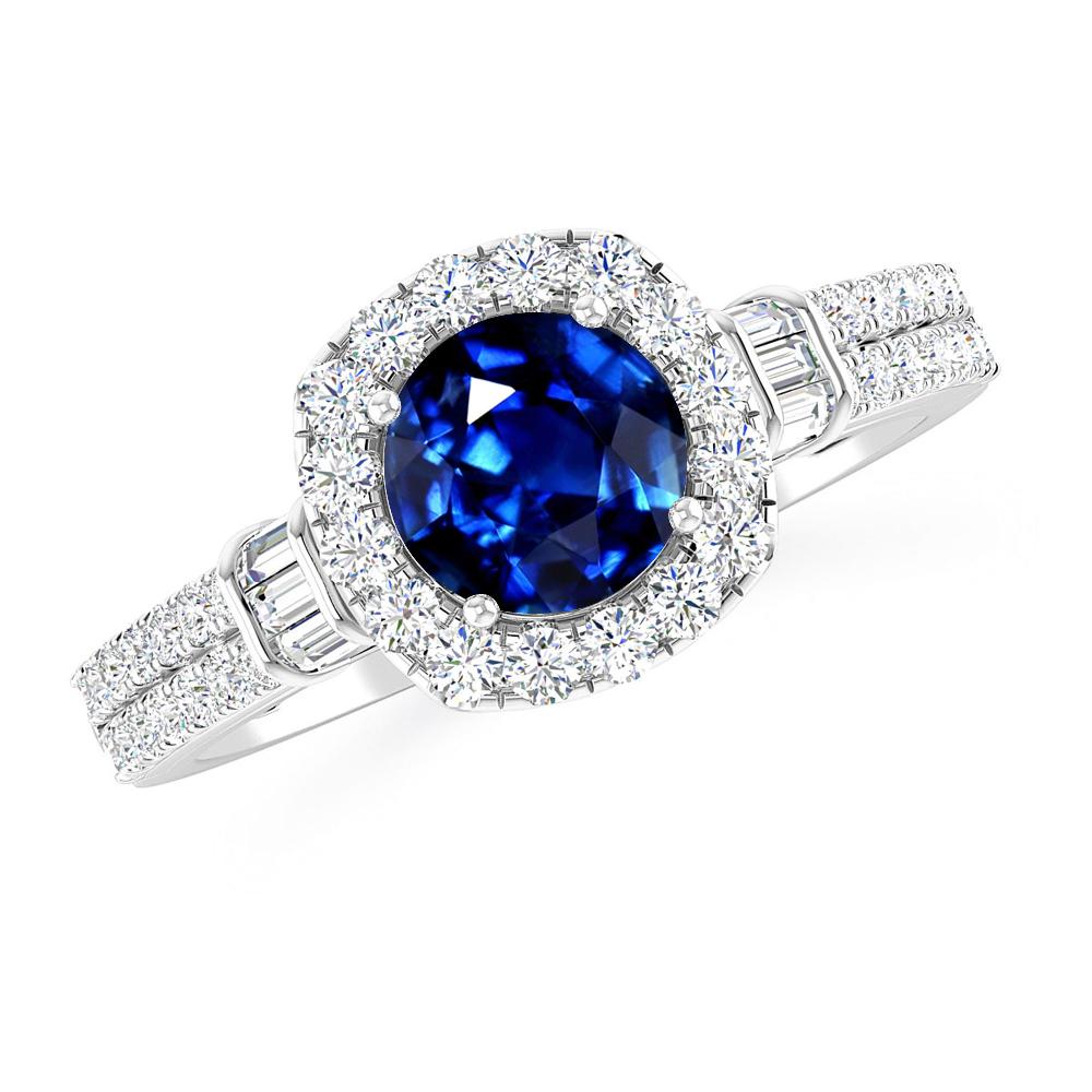 White Gold - Sapphire