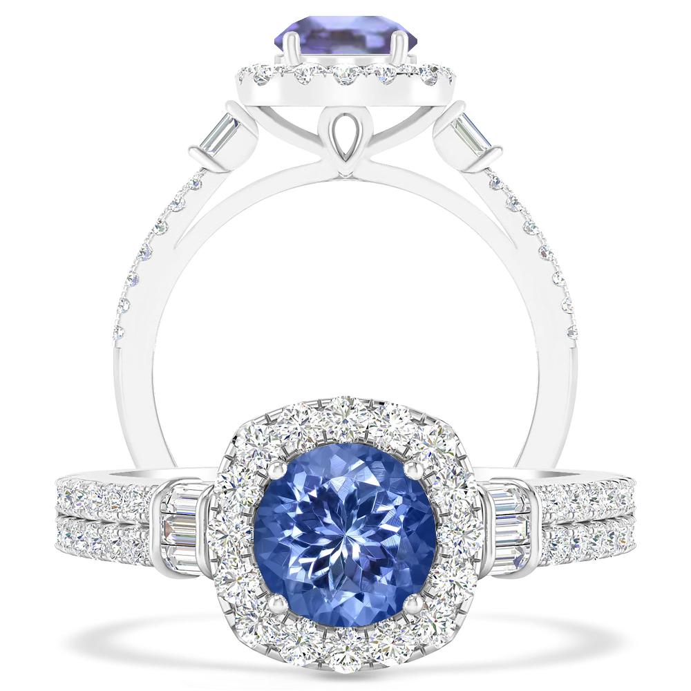 White Gold - Tanzanite