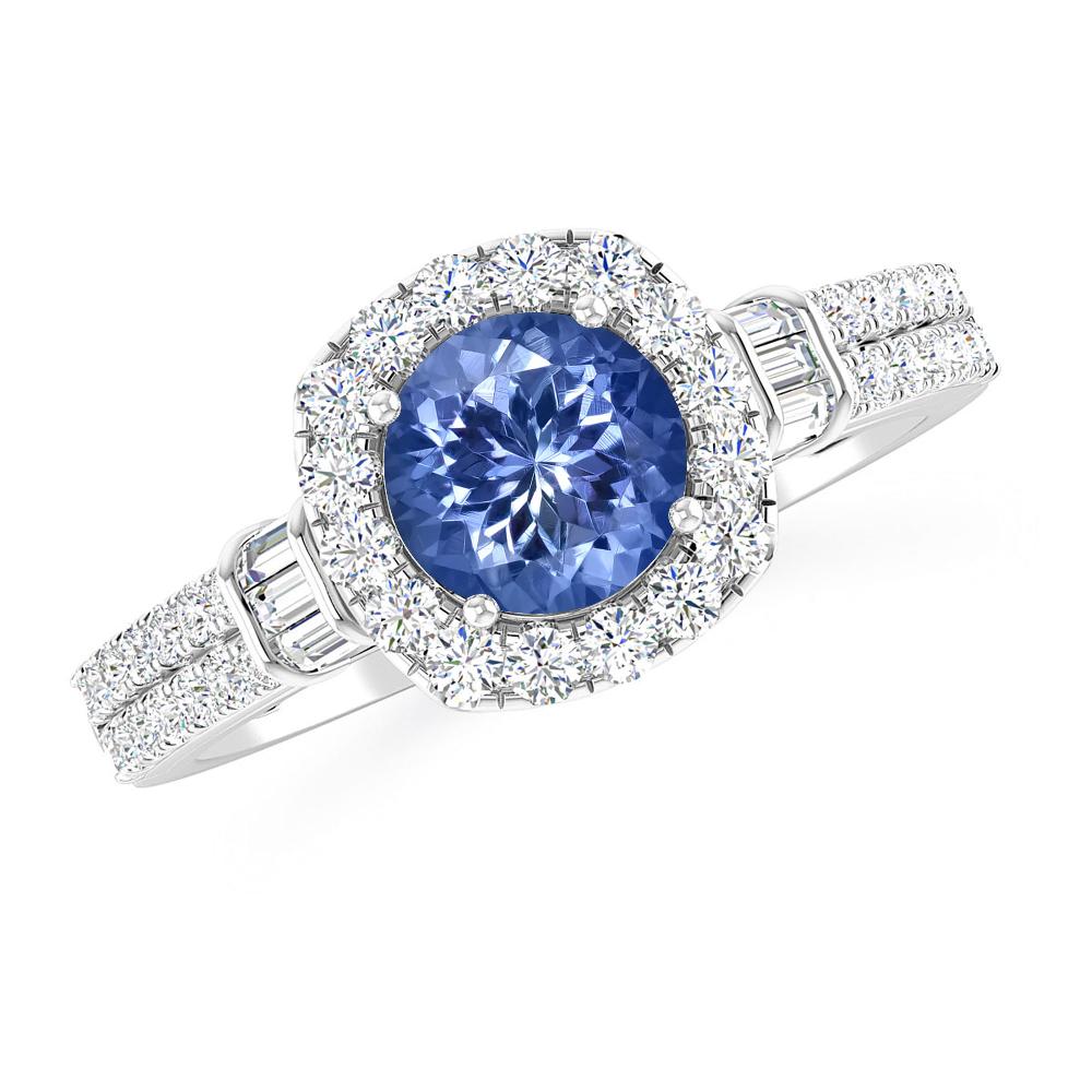 White Gold - Tanzanite