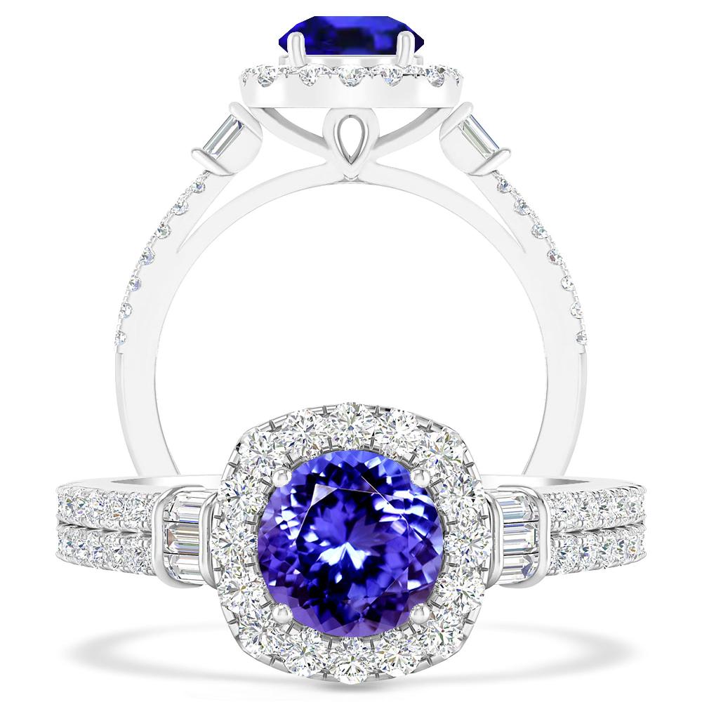 White Gold - Tanzanite