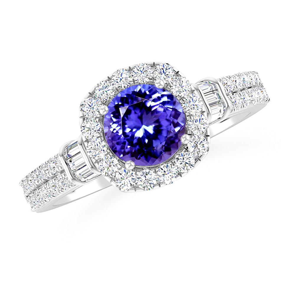 White Gold - Tanzanite