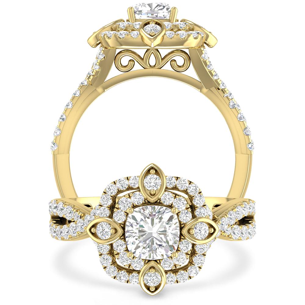 Yellow Gold - Diamond