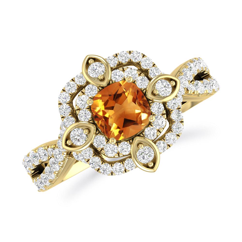 Yellow Gold - Citrine