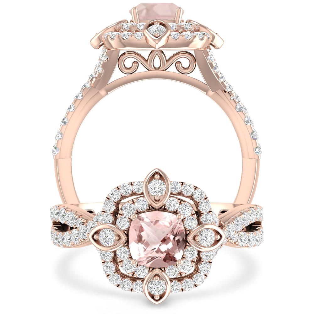 Rose Gold - Morganite