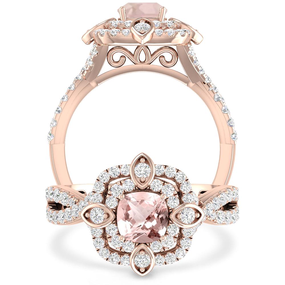 Rose Gold - Morganite