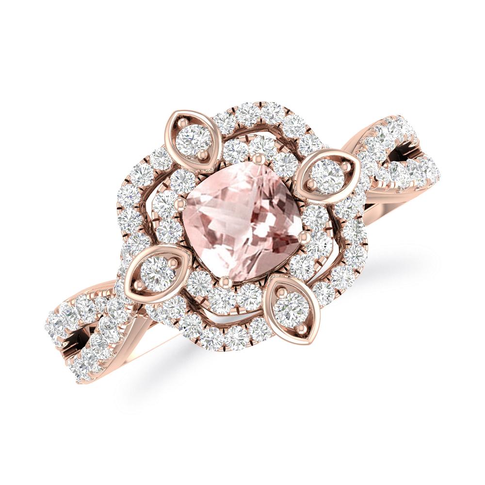 Rose Gold - Morganite