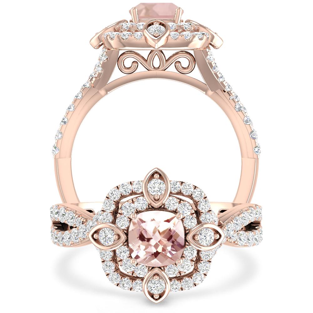 Rose Gold - Morganite