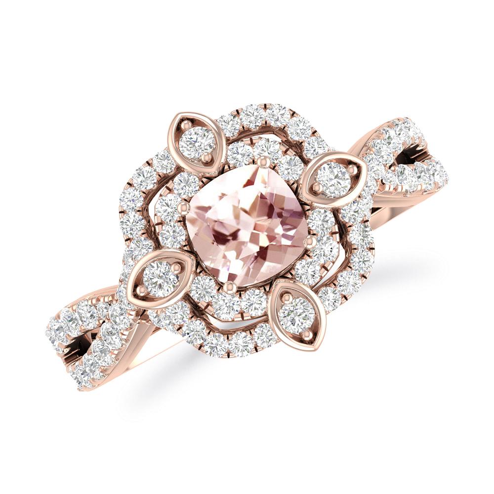 Rose Gold - Morganite