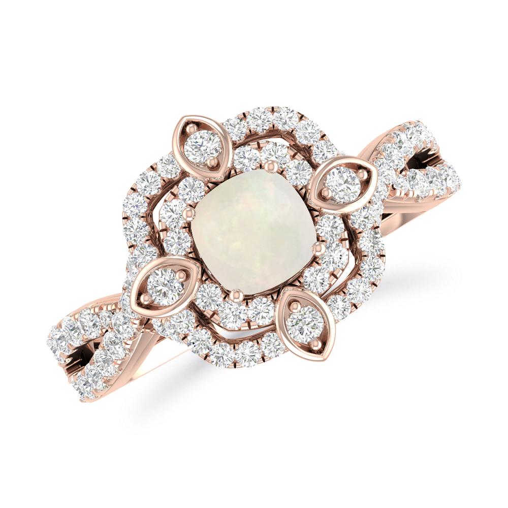 Rose Gold - Opal