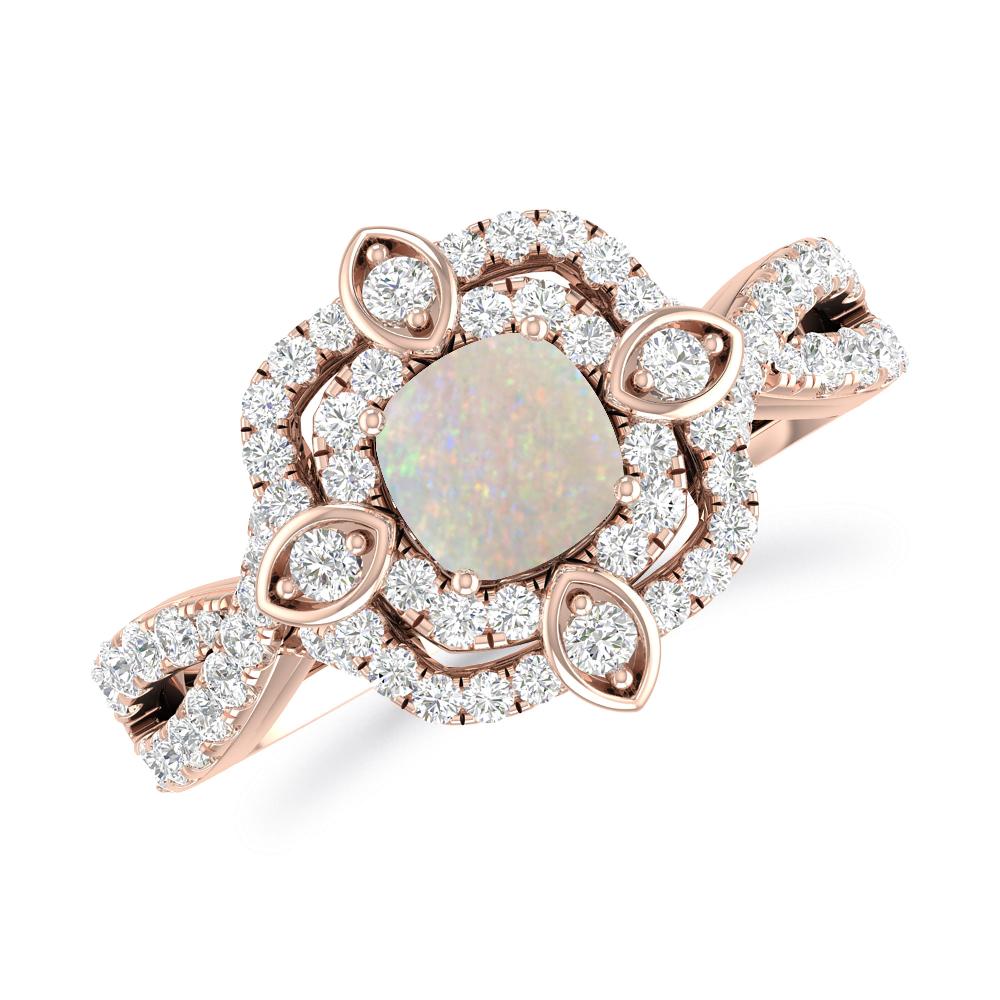 Rose Gold - Opal